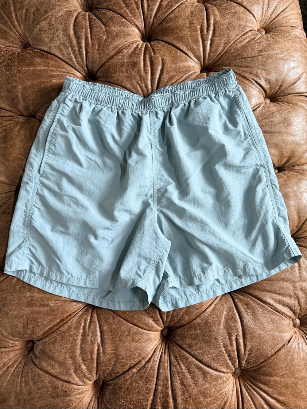 Goldwin Lightweight Performance Shorts Mens Small Sage Green Quick Dry Hiking 5”